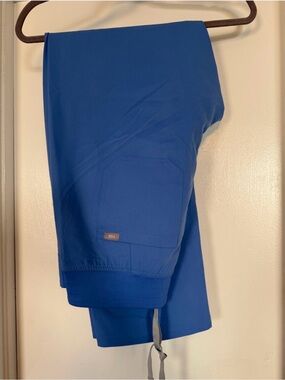 FIGS Seal Blue Straight Leg Scrub Pants